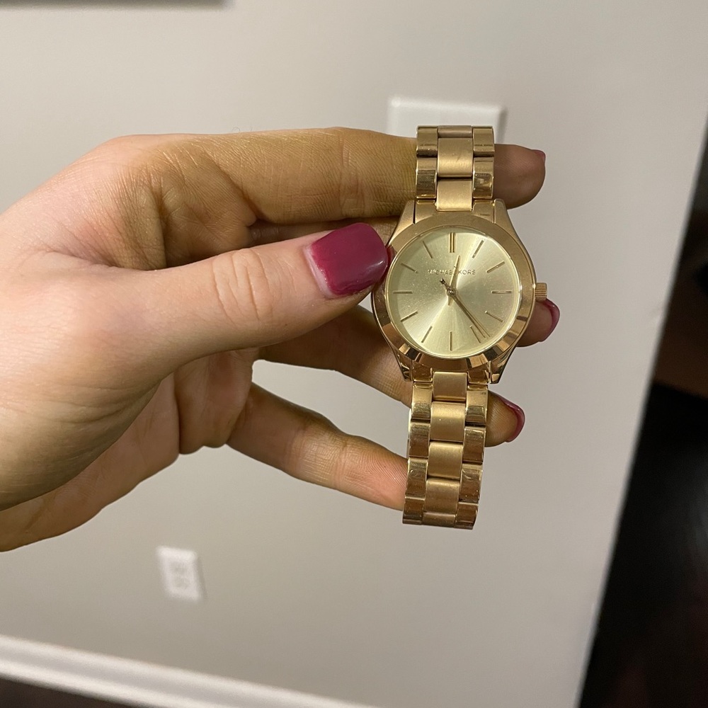 Michael Kors Gold Watch, Worn Once